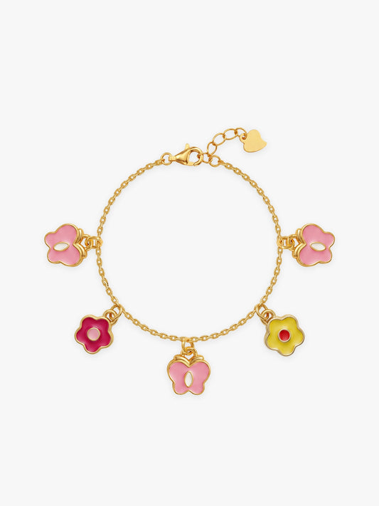 Golden Pookie Floral Kids Bracelet (0 - 2 Years)