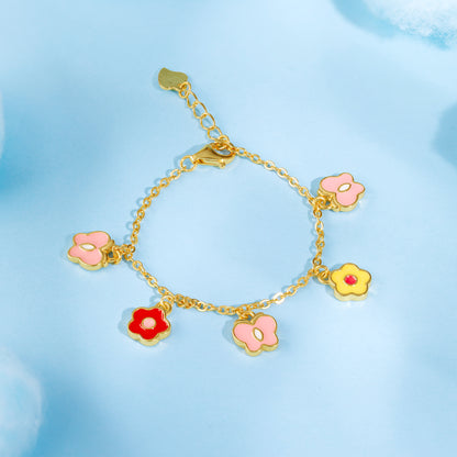 Golden Pookie Floral Kids Bracelet (0 - 2 Years)