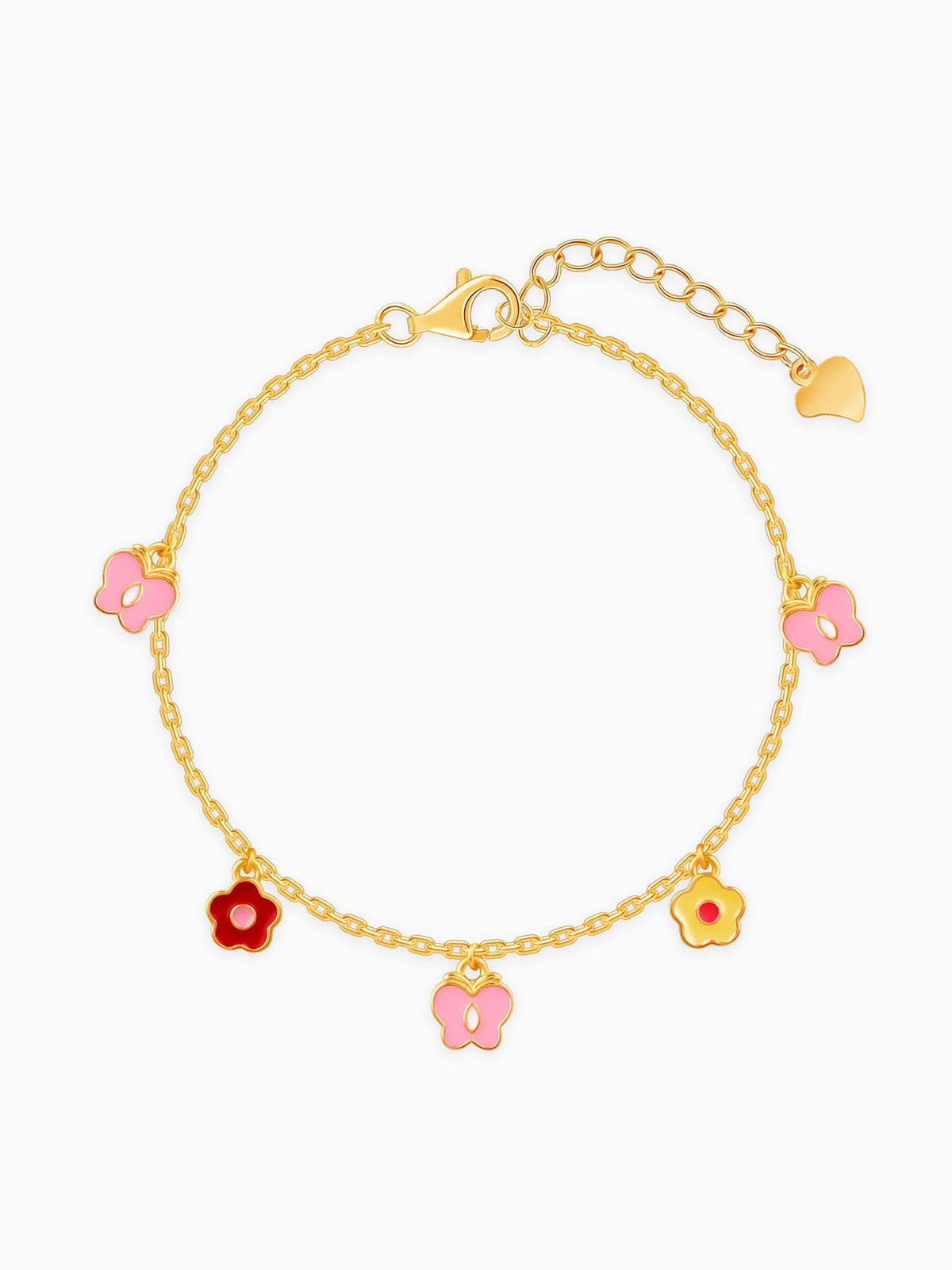 Golden Pookie Floral Kids Bracelet (2 - 8 Years)