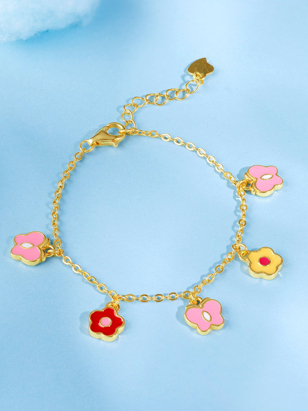 Golden Pookie Floral Kids Bracelet (2 - 8 Years)