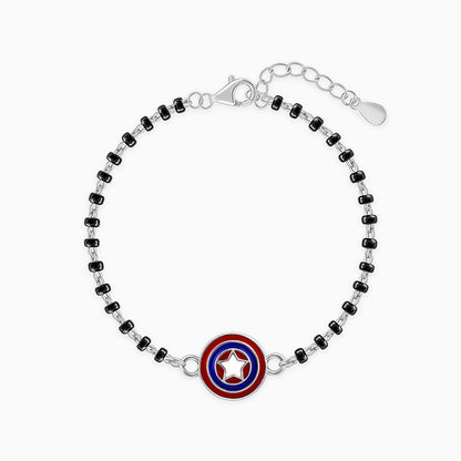 Silver Vibranium Bracelet Rakhi (2 - 8 Years)