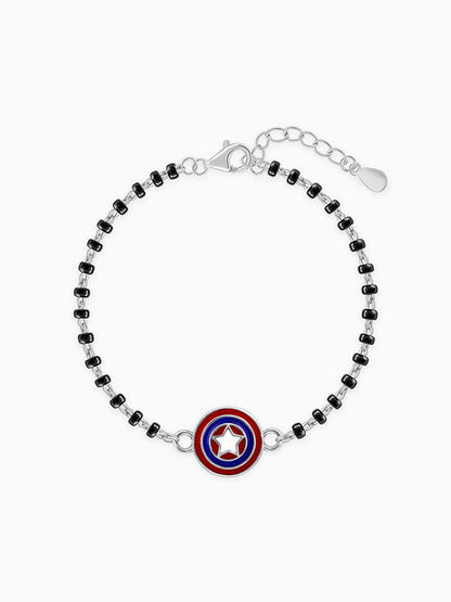Silver Vibranium Bracelet Rakhi (2 - 8 Years)