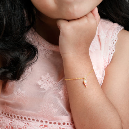 Golden Lil’ Scoop Kids Bracelet (2 - 8 Years)