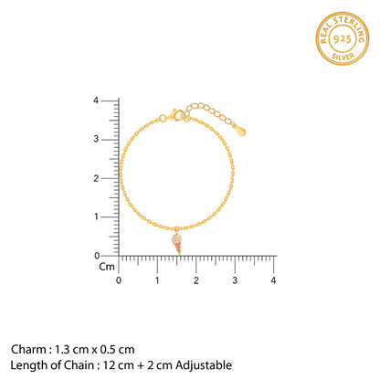 Golden Lil’ Scoop Kids Bracelet (0 - 2 Years)