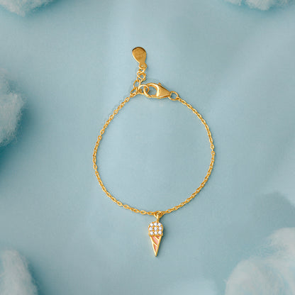 Golden Lil’ Scoop Kids Bracelet (0 - 2 Years)