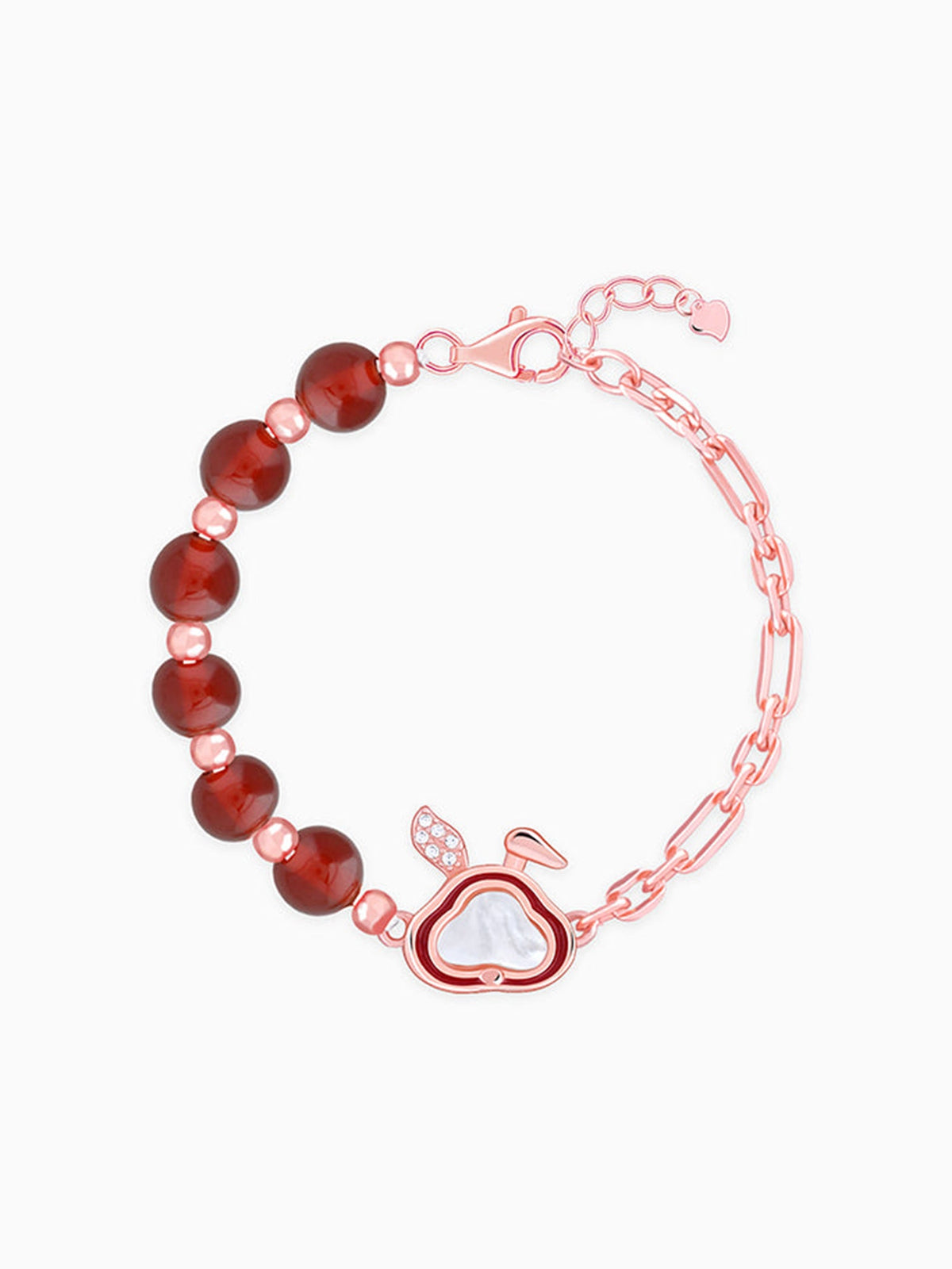 Rose Gold Bunny Kids Bracelet (0 - 2 Years)
