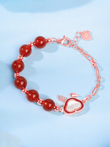 Rose Gold Bunny Kids Bracelet (0 - 2 Years)