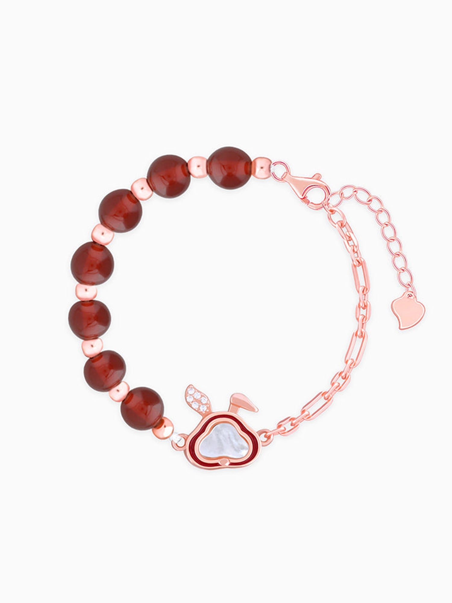 Rose Gold Bunny Kids Bracelet (2 - 8 Years)