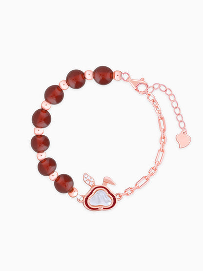 Rose Gold Bunny Kids Bracelet (2 - 8 Years)