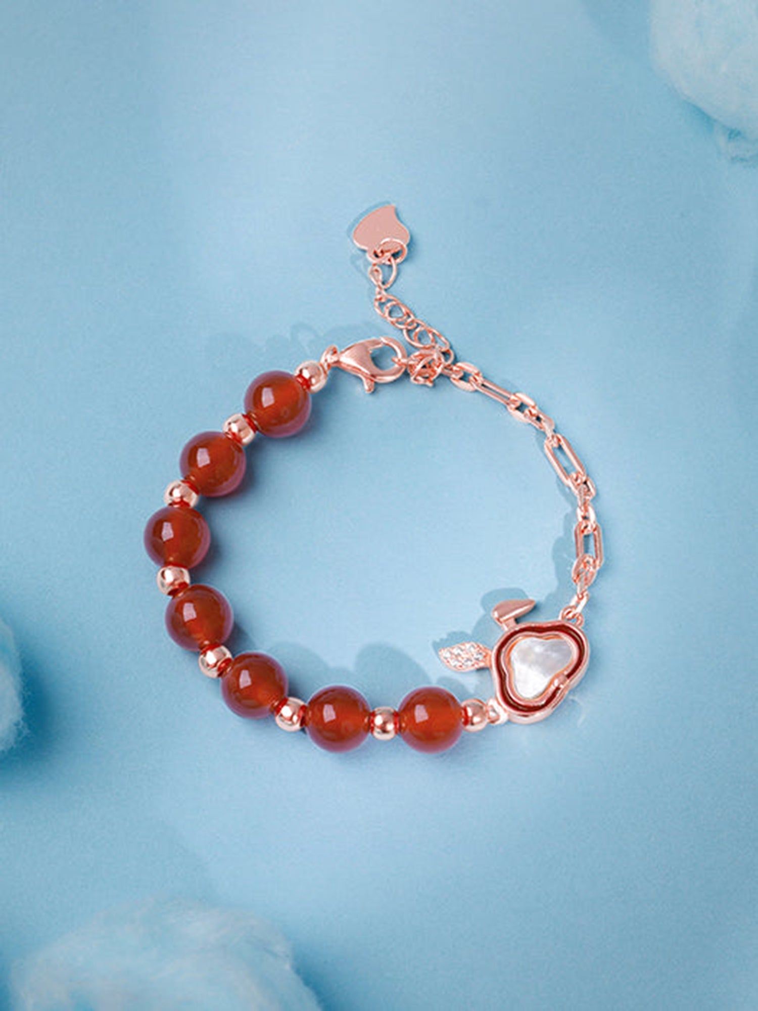 Rose Gold Bunny Kids Bracelet (2 - 8 Years)