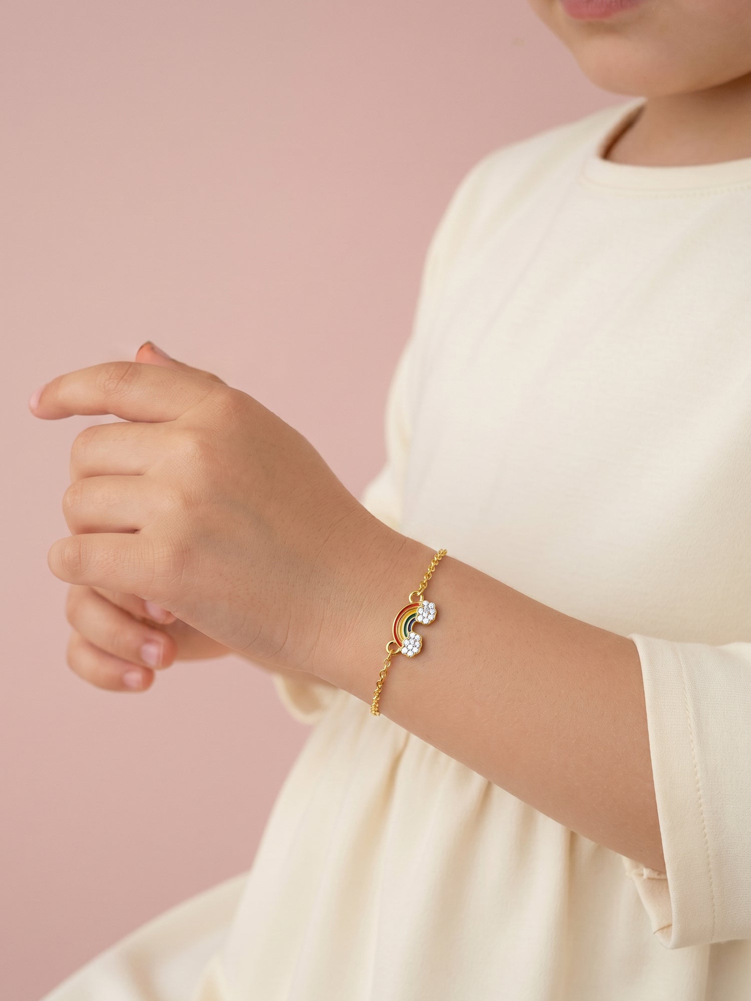 Golden Rainbow Kids Bracelet (0 - 2 Years)
