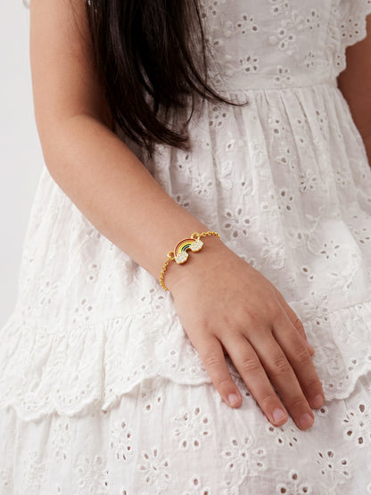Golden Rainbow Kids Bracelet (2 - 8 Years)