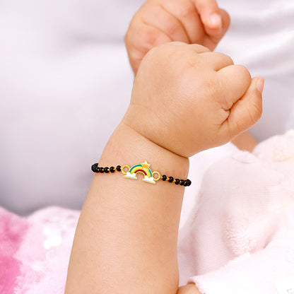 Golden Rainbow Bracelet Rakhi (0 - 2 Years)