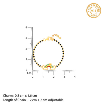 Golden Rainbow Bracelet Rakhi (0 - 2 Years)