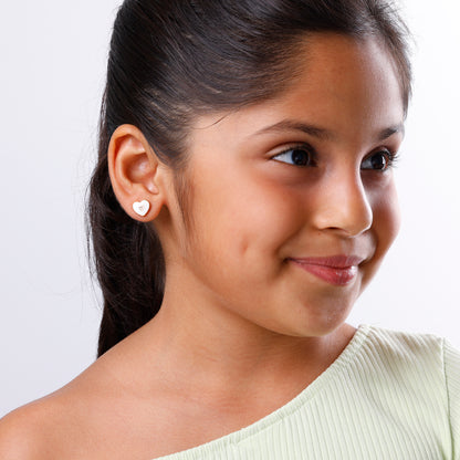 Golden Heartie Kids Studs