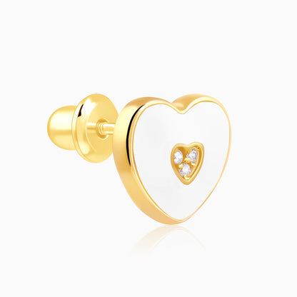 Golden Heartie Kids Studs