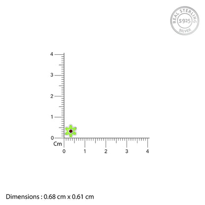 Silver Bloomie Buds Kids Earrings