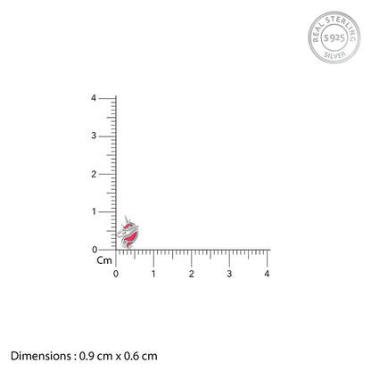 Silver Enchanting Unicorn Kids Earrings