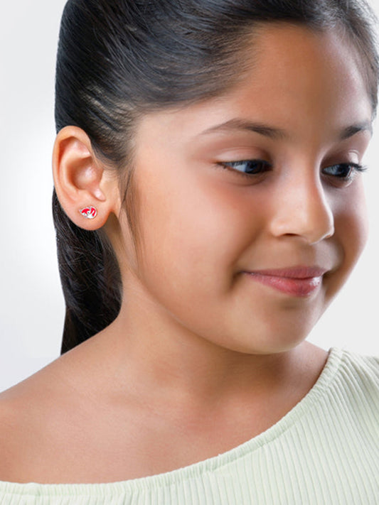 Silver Foxy Kids Studs