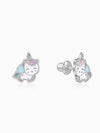 Silver Sparklehoof Kids Stud Earrings
