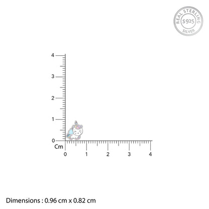 Silver Sparklehoof Kids Stud Earrings