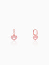 Rose Gold Forever Beat Kids Earrings