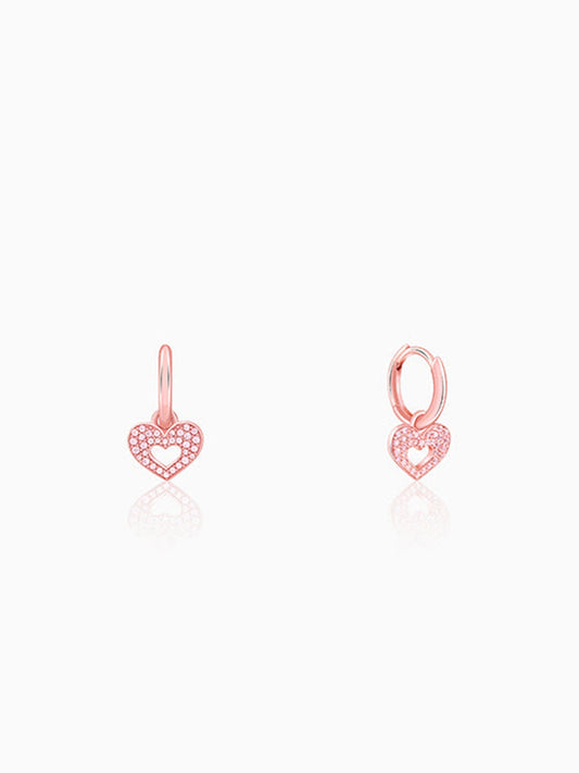 Rose Gold Forever Beat Kids Earrings