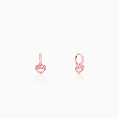 Rose Gold Forever Beat Kids Earrings