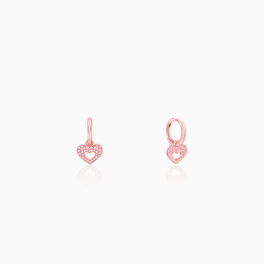 Rose Gold Forever Beat Kids Earrings