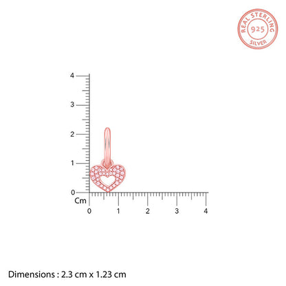 Rose Gold Forever Beat Kids Earrings