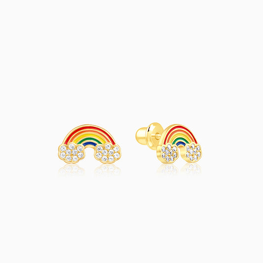 Golden Rainbow Kids Studs