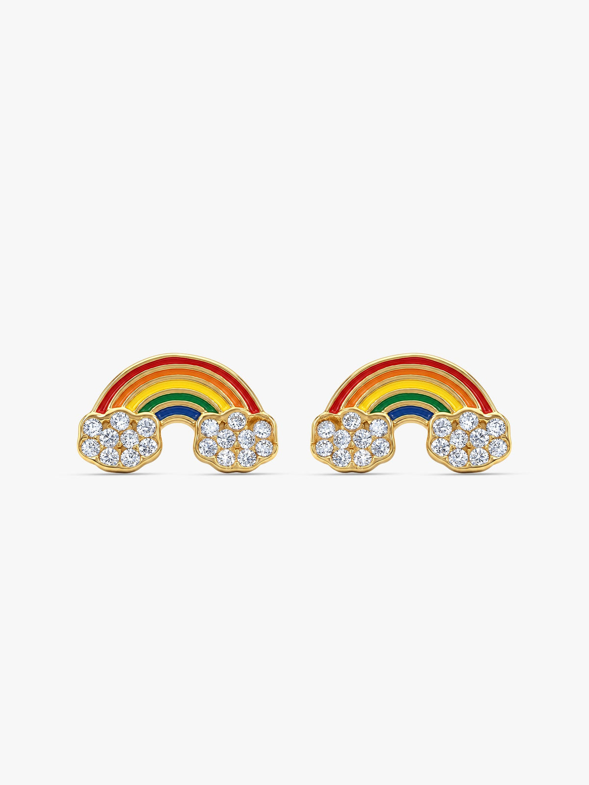 Golden Rainbow Kids Studs