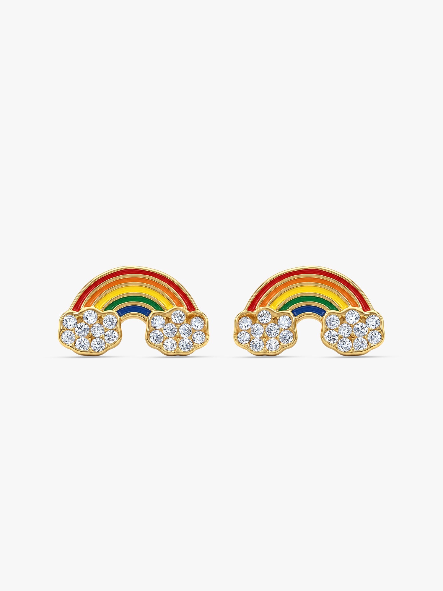 Golden Rainbow Kids Studs
