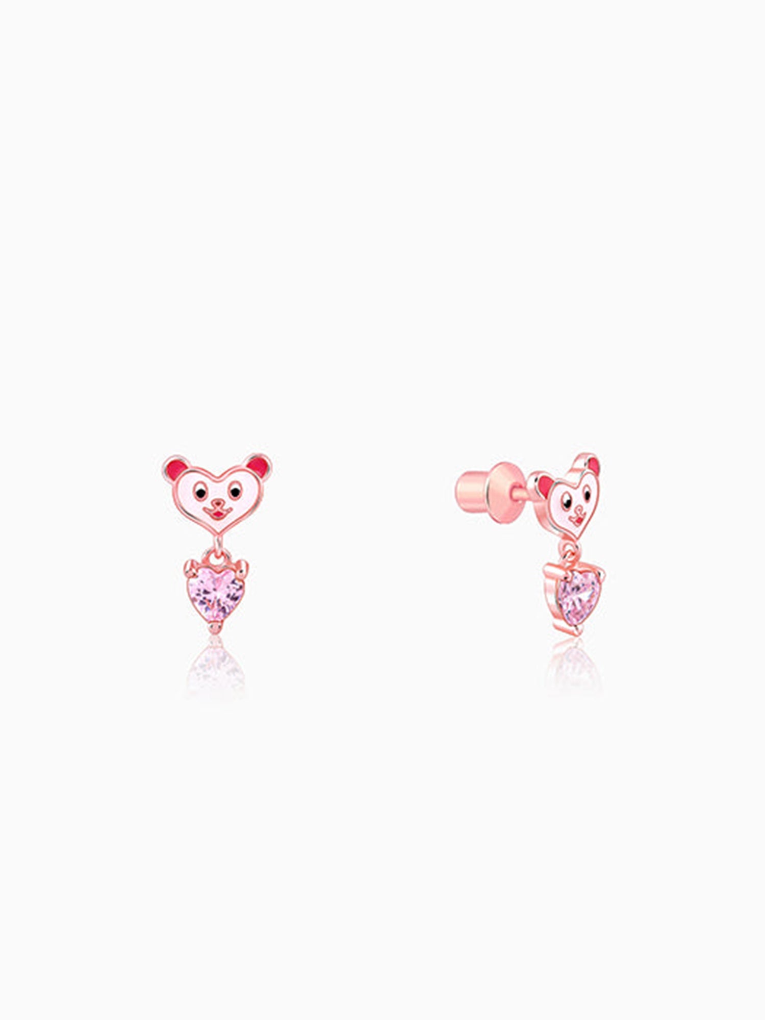 Rose Gold Joyful Boo Earrings