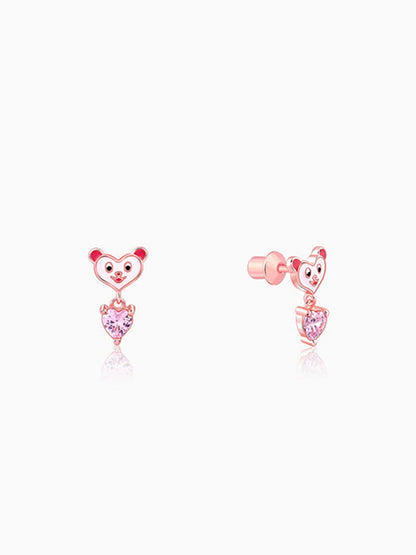 Rose Gold Joyful Boo Earrings