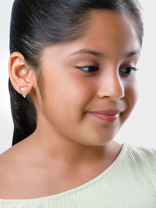 Rose Gold Joyful Boo Earrings