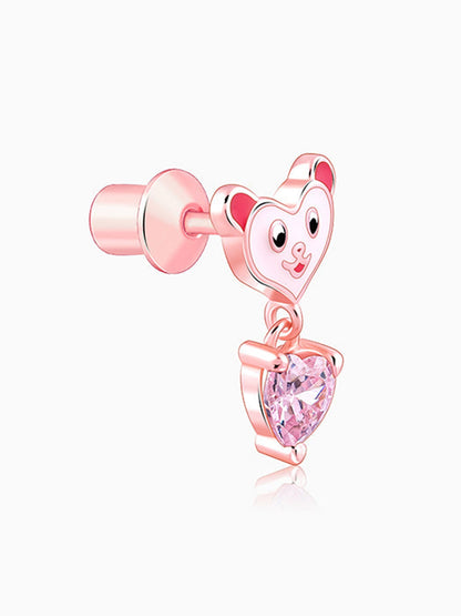 Rose Gold Joyful Boo Earrings