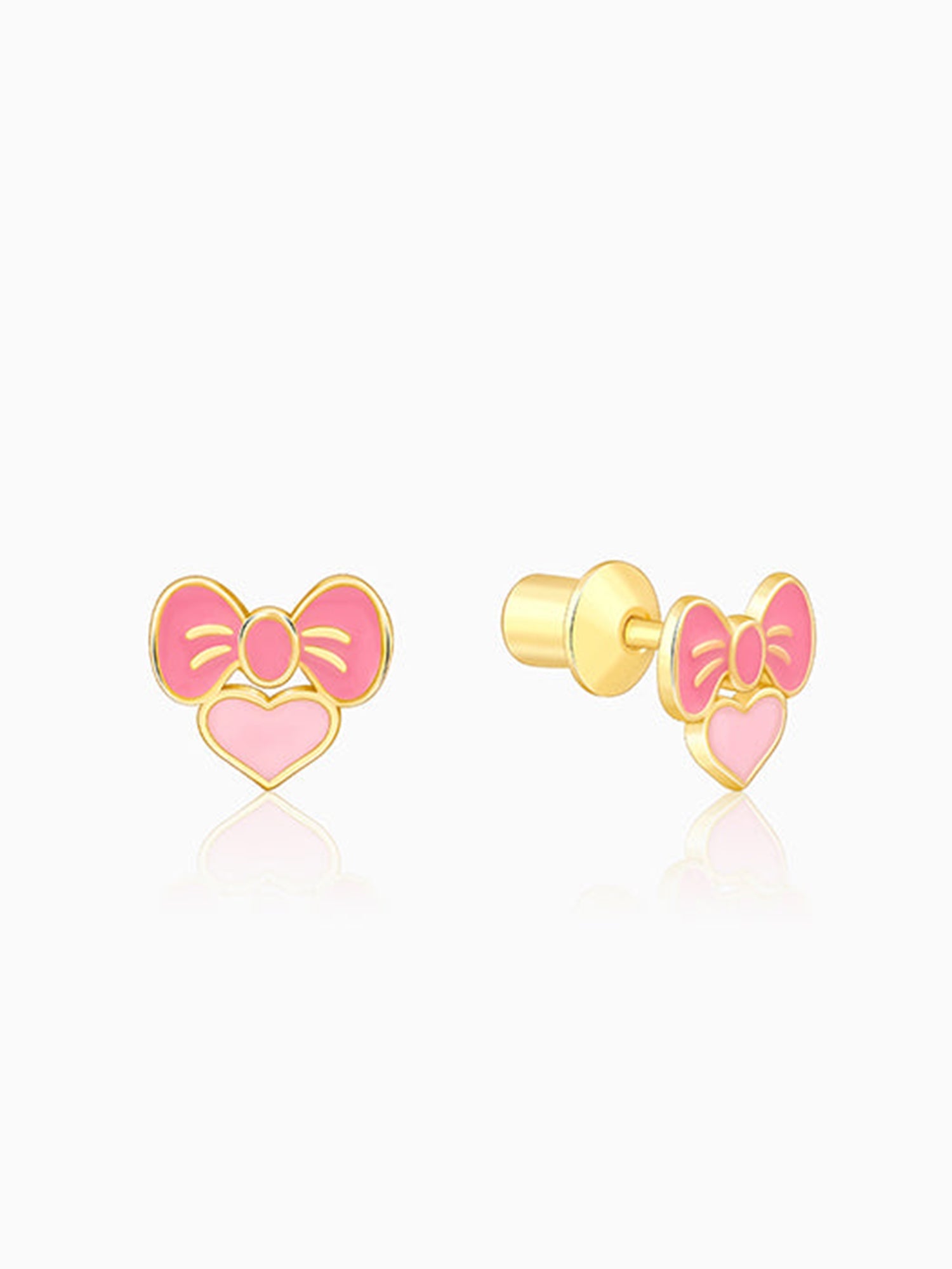Golden Pookie Love Kids Studs