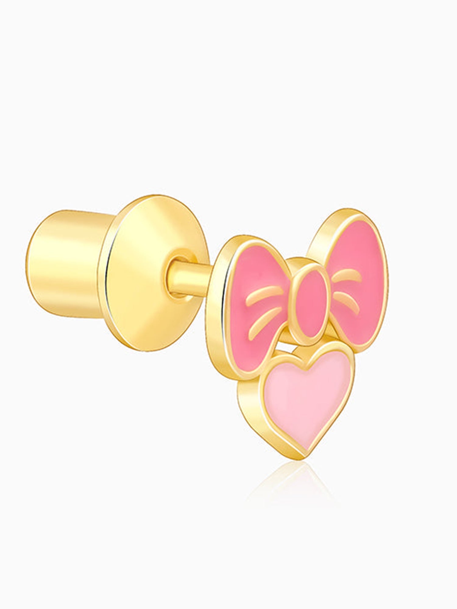 Golden Pookie Love Kids Studs