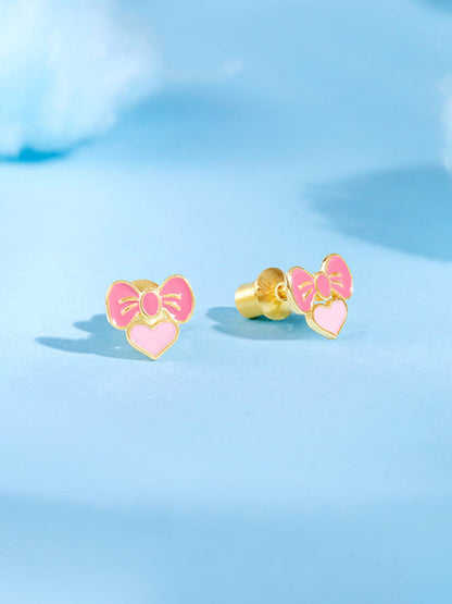 Golden Pookie Love Kids Studs
