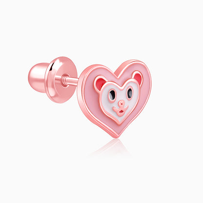 Rose Gold GIVA Boo Kids Studs