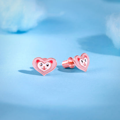 Rose Gold GIVA Boo Kids Studs