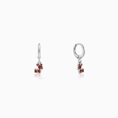 Silver Bamby Kids Hoop Earrings