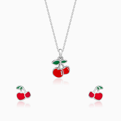 Silver Cherry Kids Set