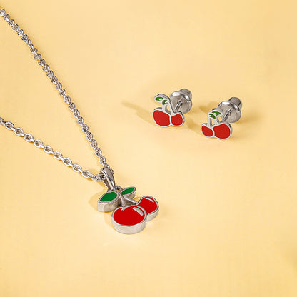 Silver Cherry Kids Set