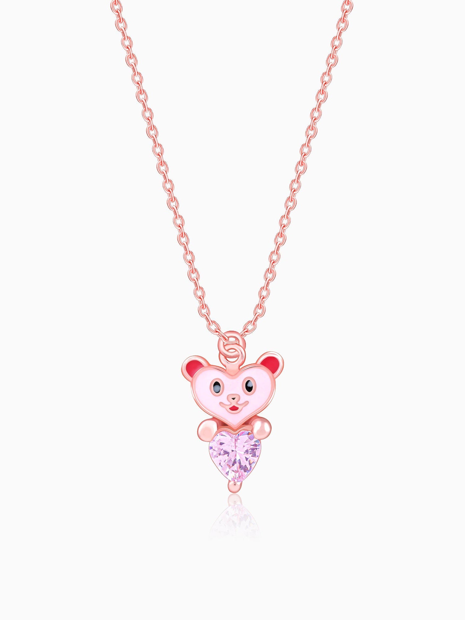 Rose Gold Joyful Boo Pendant