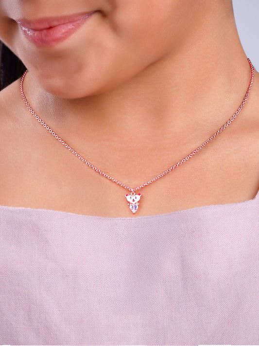 Rose Gold Joyful Boo Pendant
