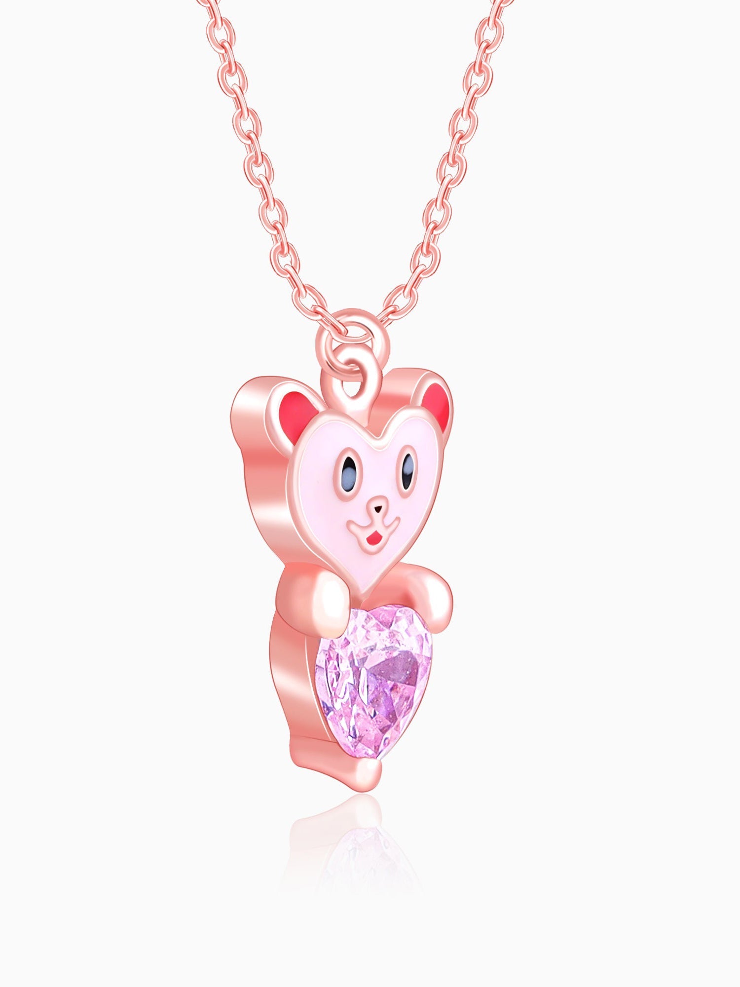 Rose Gold Joyful Boo Pendant