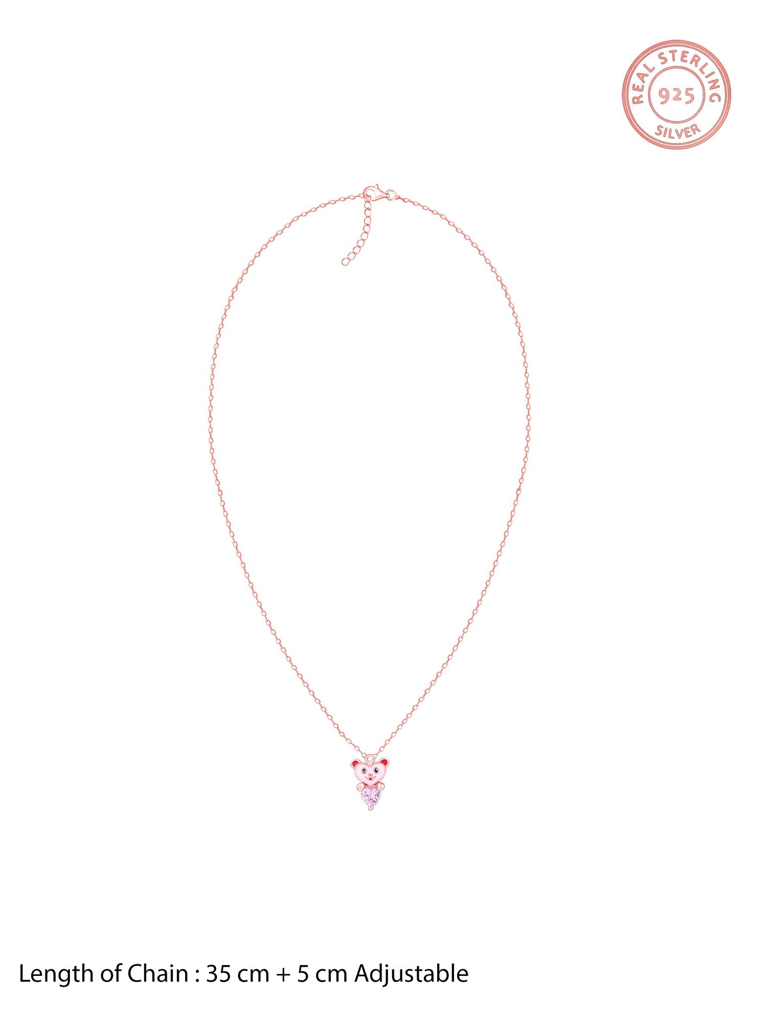 Rose Gold Joyful Boo Pendant