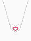 Silver HeartyPie Kids Necklace